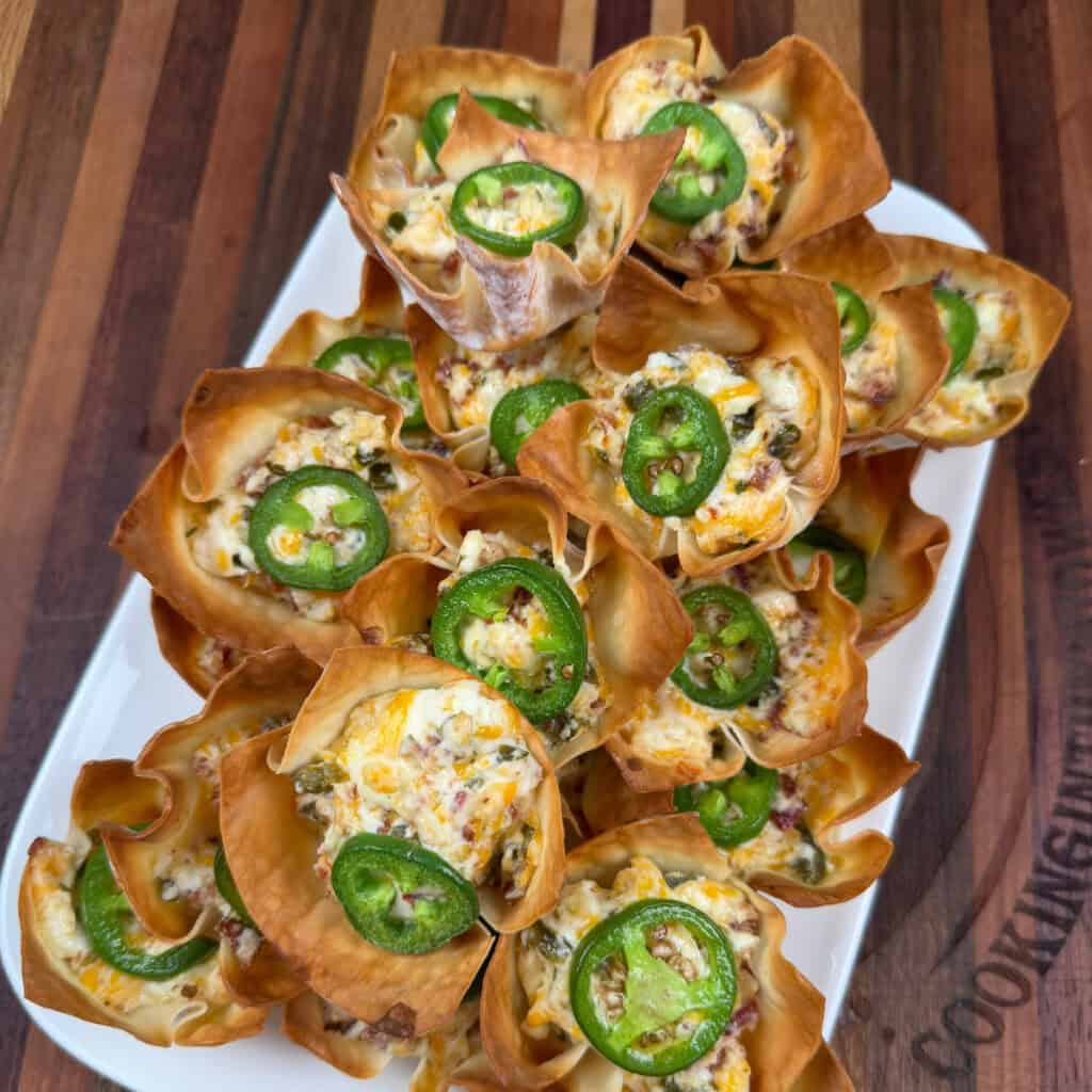 Jalapeno Popper Wontons