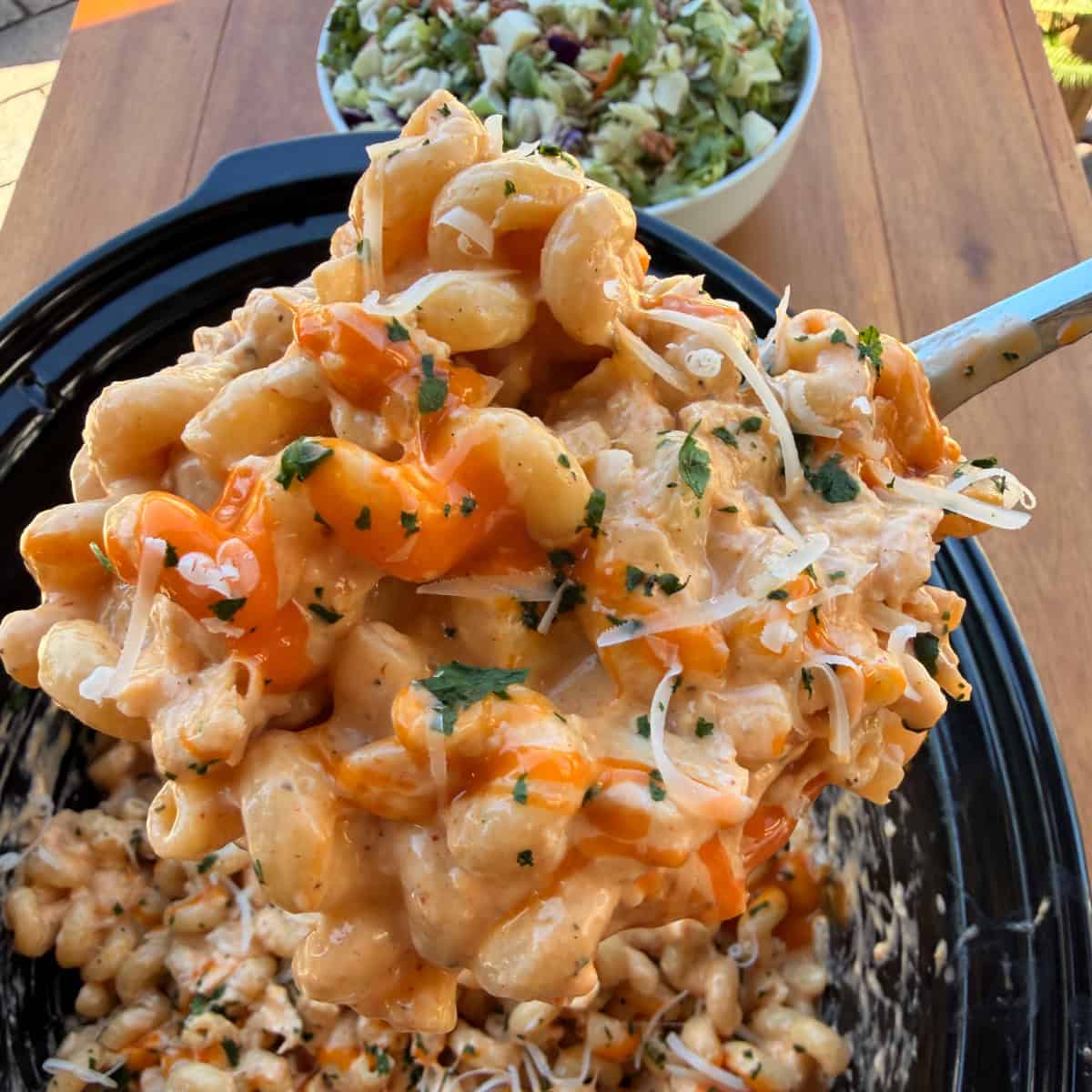 Crockpot Buffalo Chicken Pasta