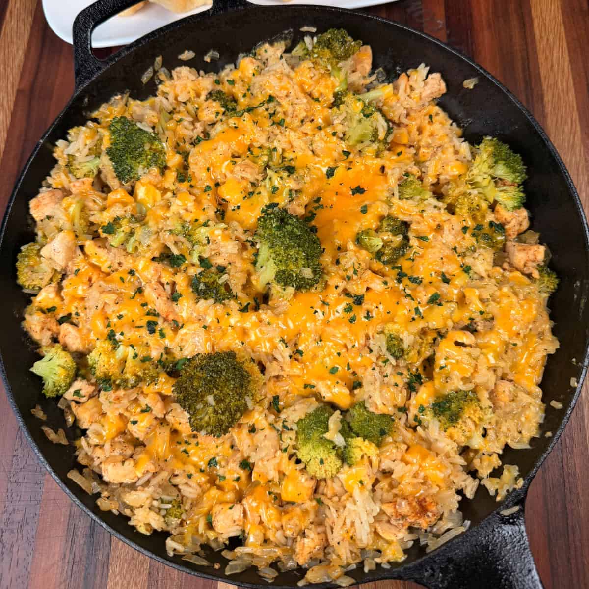 Broccoli Chicken Rice Skillet Dinner