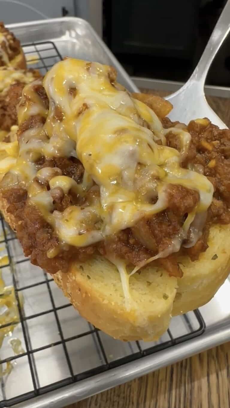 Garlic Bread Sloppy Joe’s