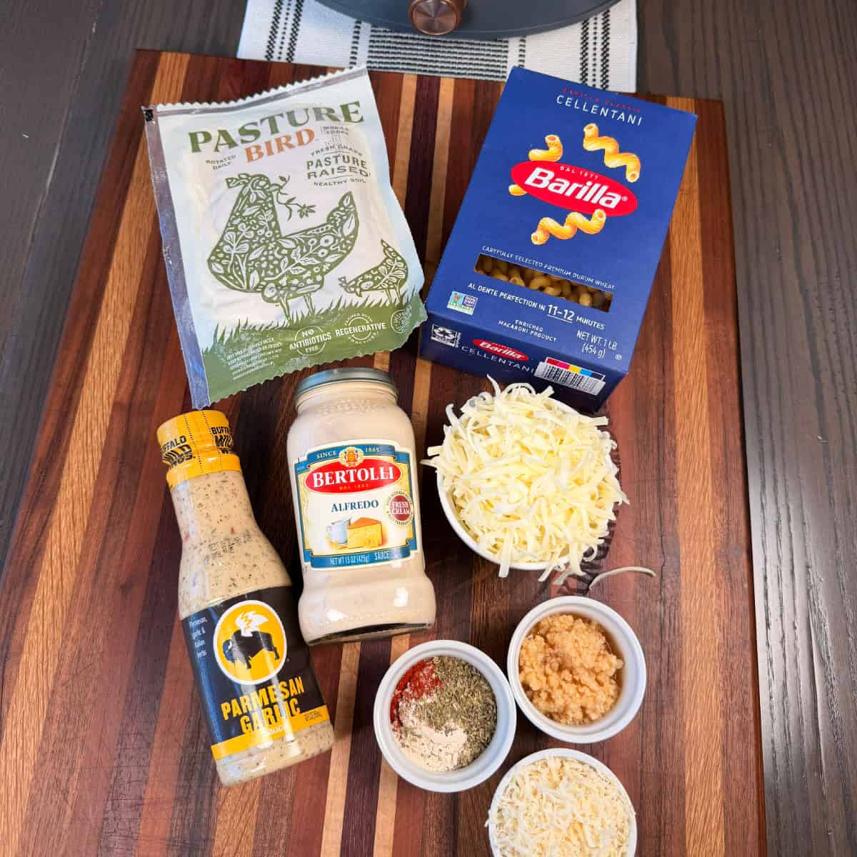 Ingredients for recipe