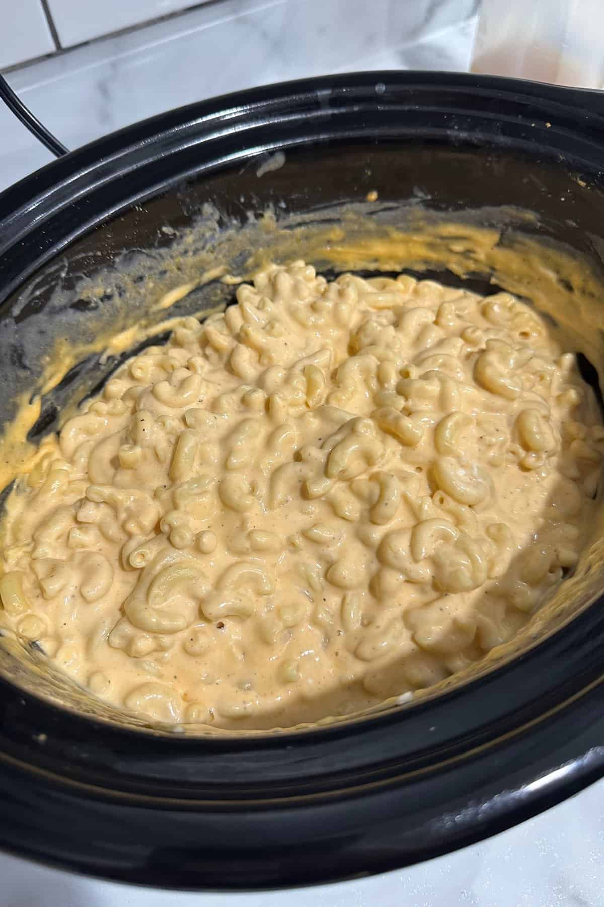 How to Make Crock Pot Cheese Dip - Midwest Foodie