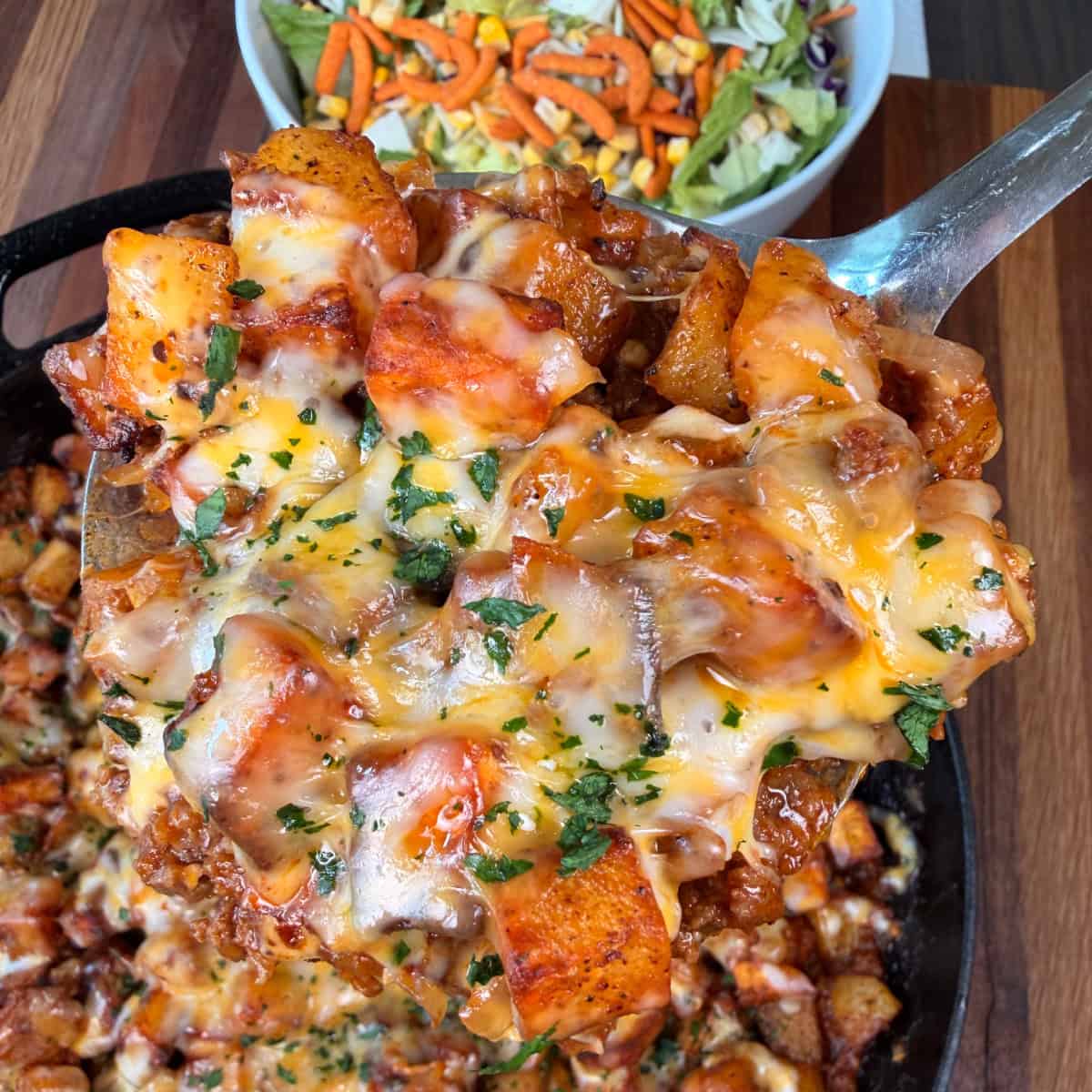 Sloppy Joe Potato Skillet