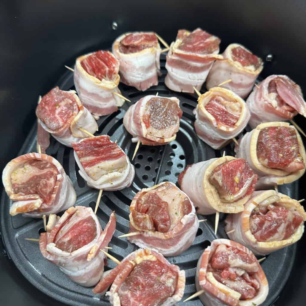 Bacon Wrapped Steak Bites
