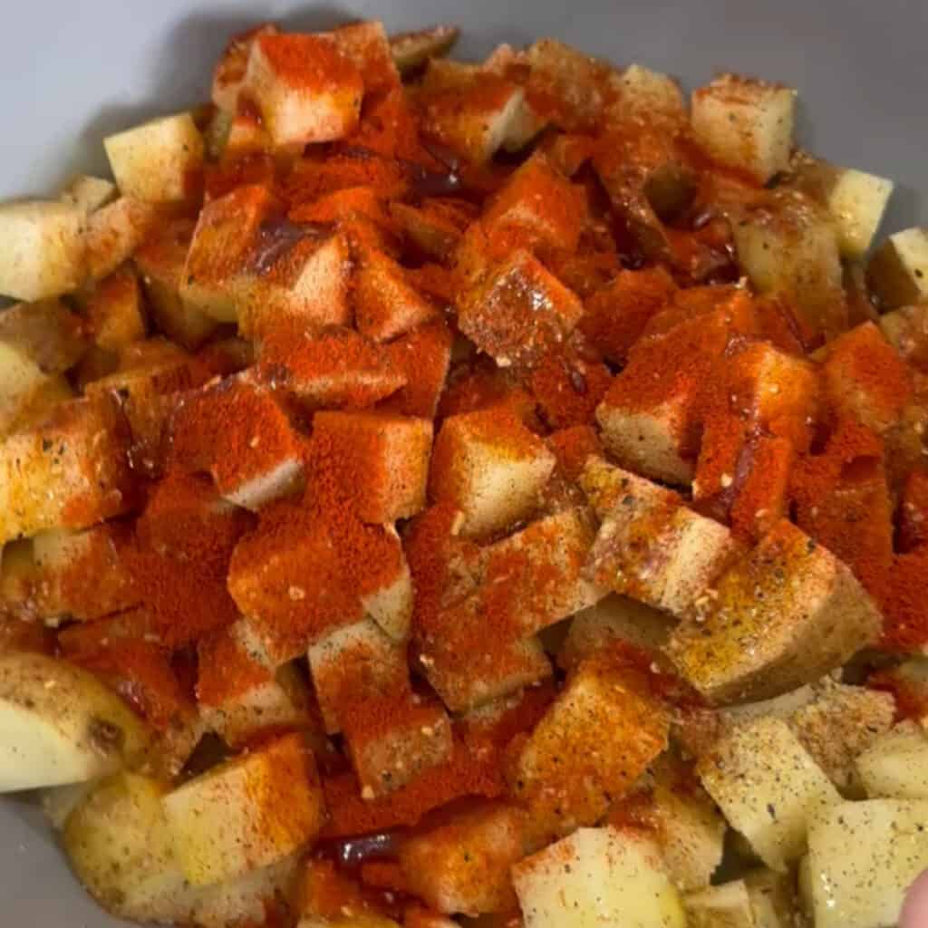Chopped Seasoned Potatoes