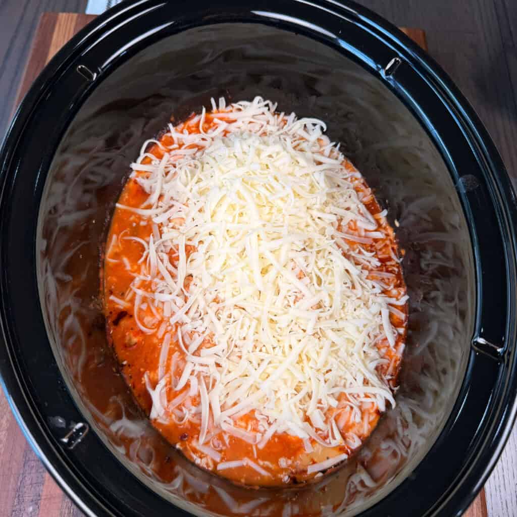Crockpot Chicken with cheese