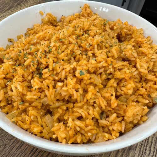 Easy Spanish Rice - Tornadough Alli