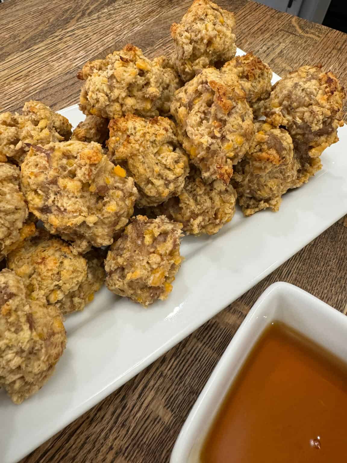 Easy Pancake Sausage Balls - Cooking in the Midwest