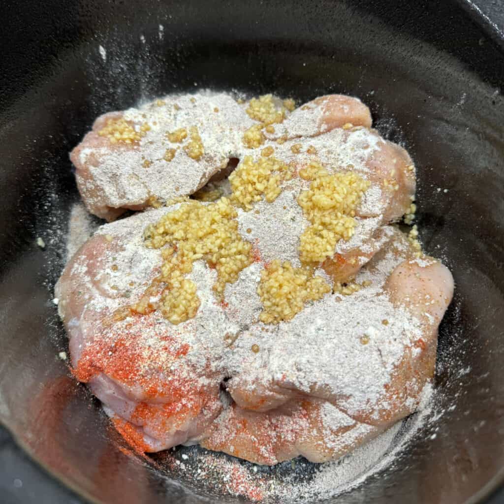 Seasoned chicken