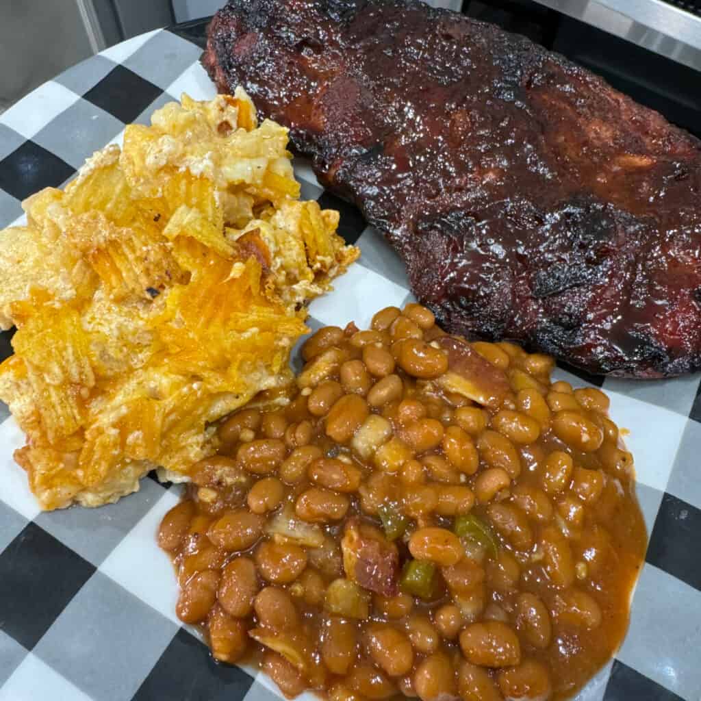 Easy Smoked Baked Beans