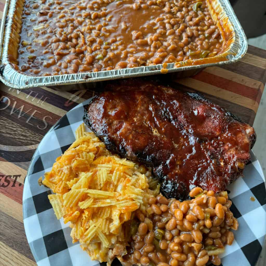 Easy Smoked Baked Beans