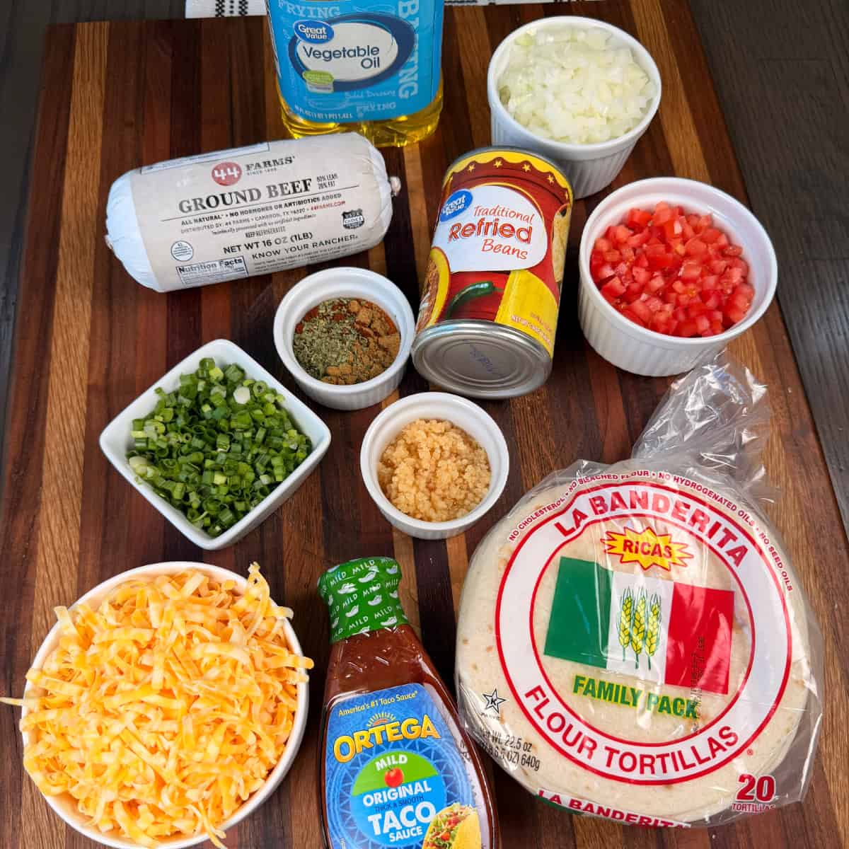 Mexican Pizza Ingredients