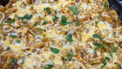 Cheesy Enchilada Hamburger Helper