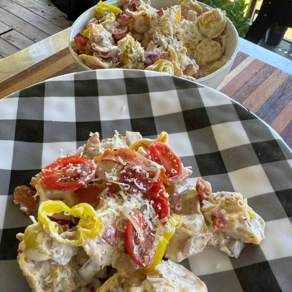 Grinder Salad Tortellini Pasta Salad