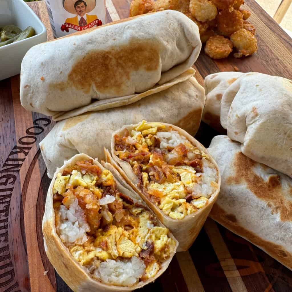 Easy Breakfast Burritos