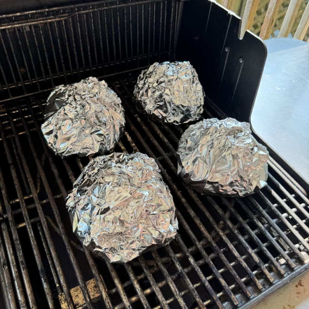 BBQ Chicken Potato Foil Packets