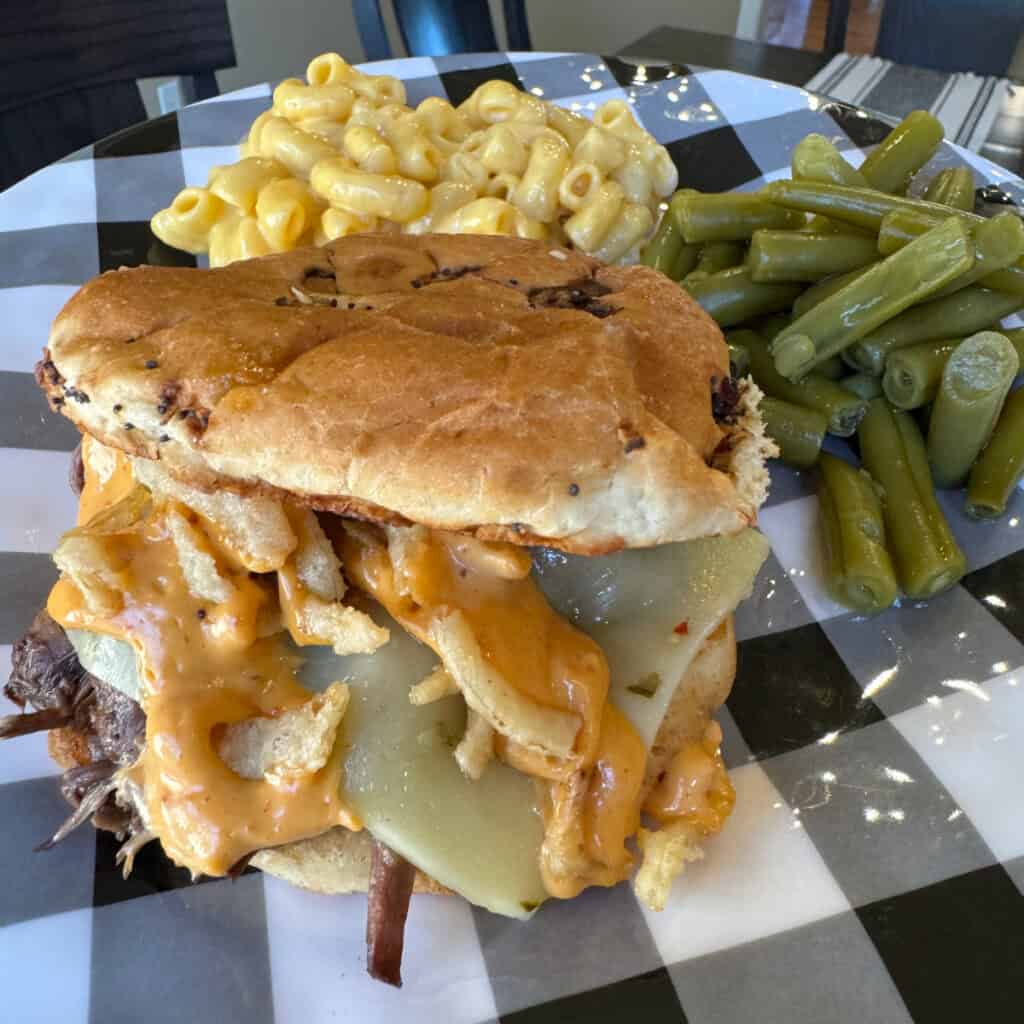 Crockpot Shredded Beef Sandwiches