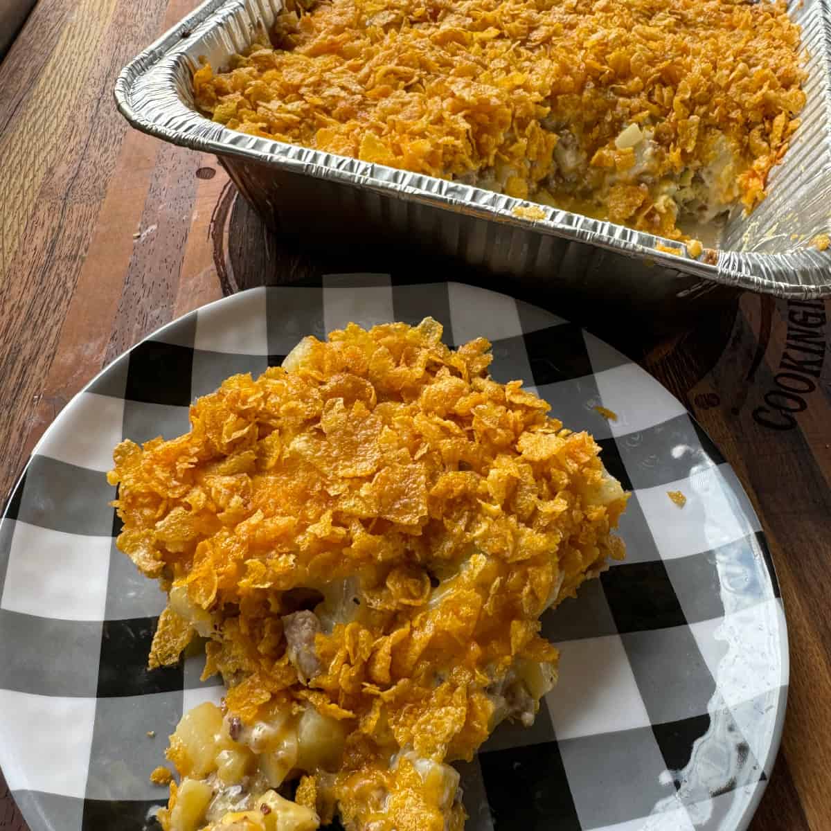 Cheesy Hash Brown Breakfast Casserole