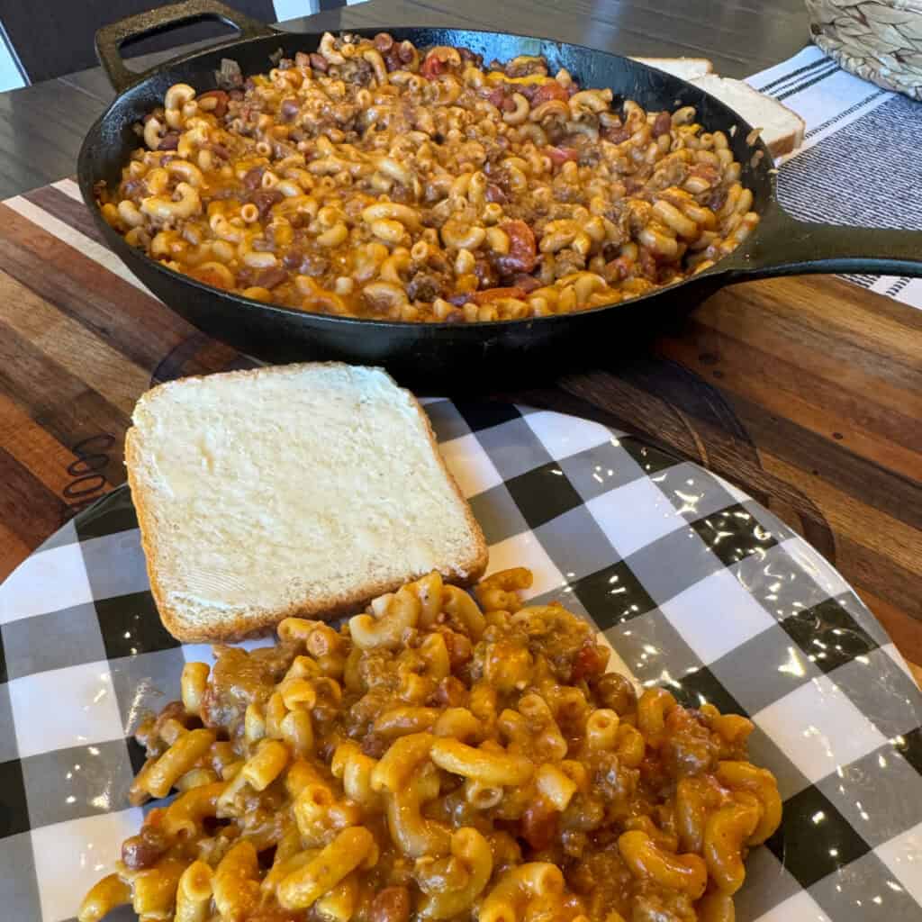 One Pan Chili Mac