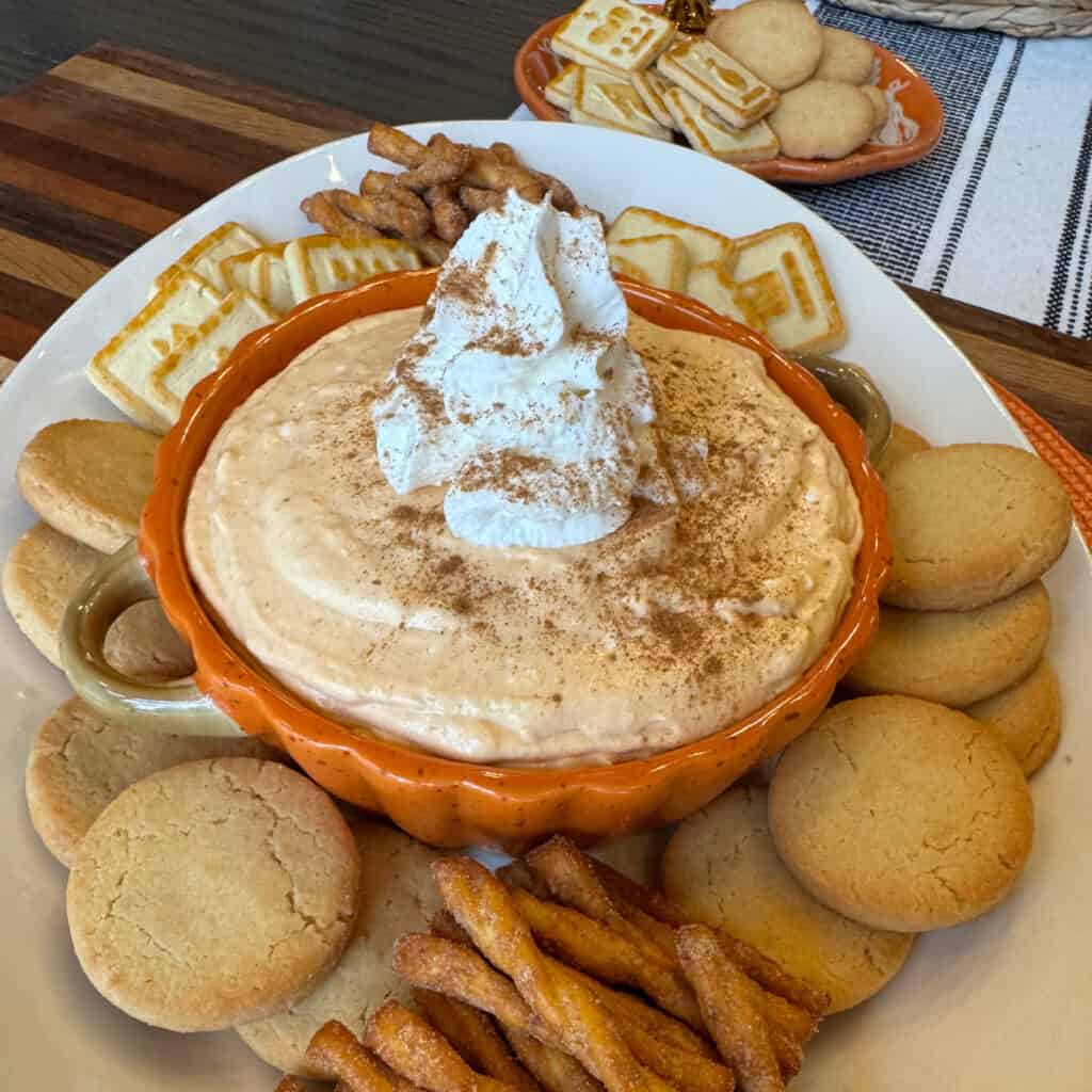 Easy Pumpkin Pie Dip