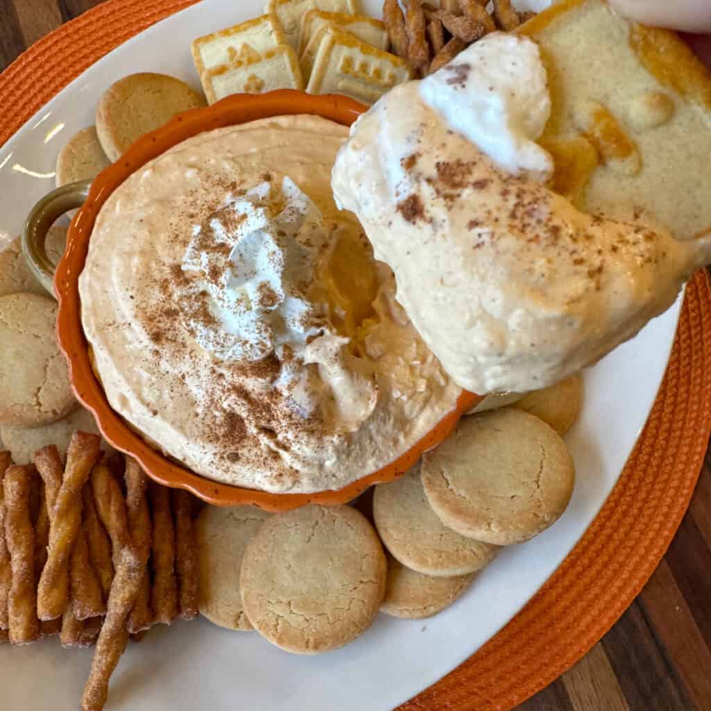 Easy Pumpkin Pie Dip