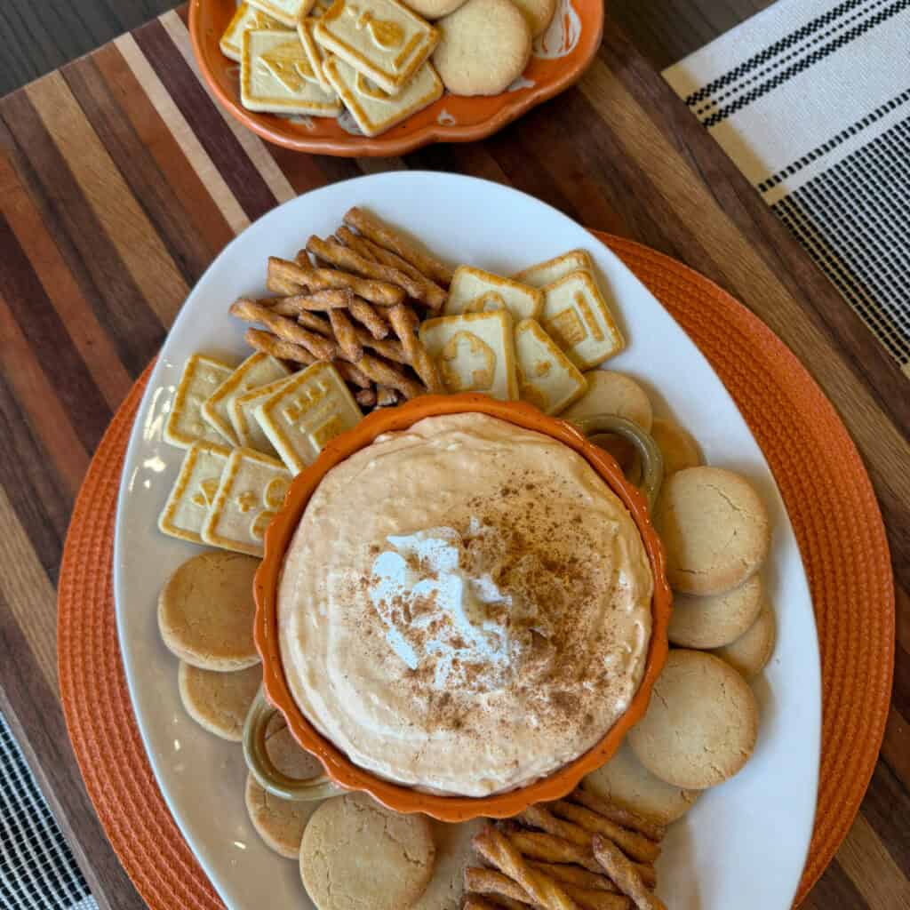 Easy Pumpkin Pie Dip