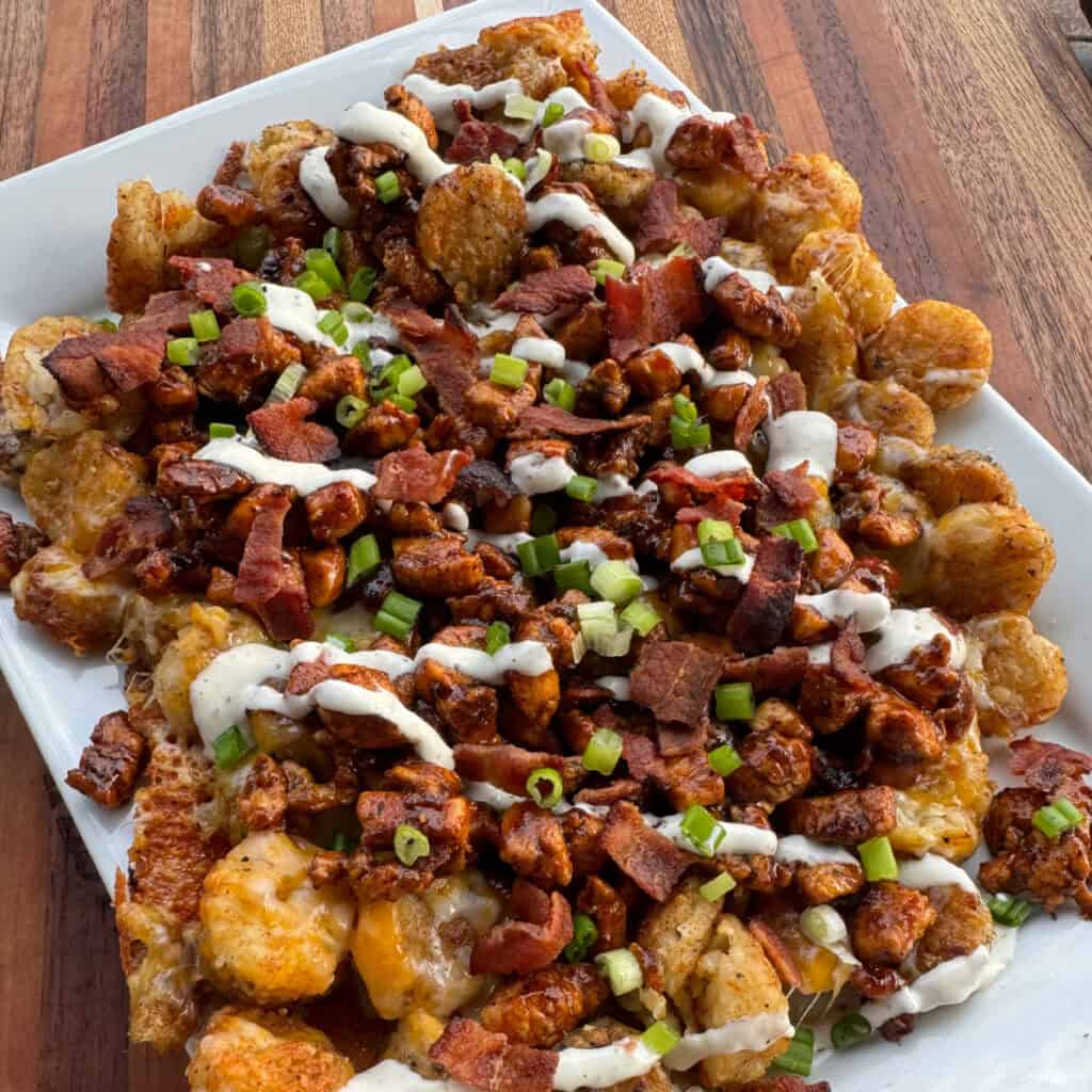 BBQ Chicken Totchos