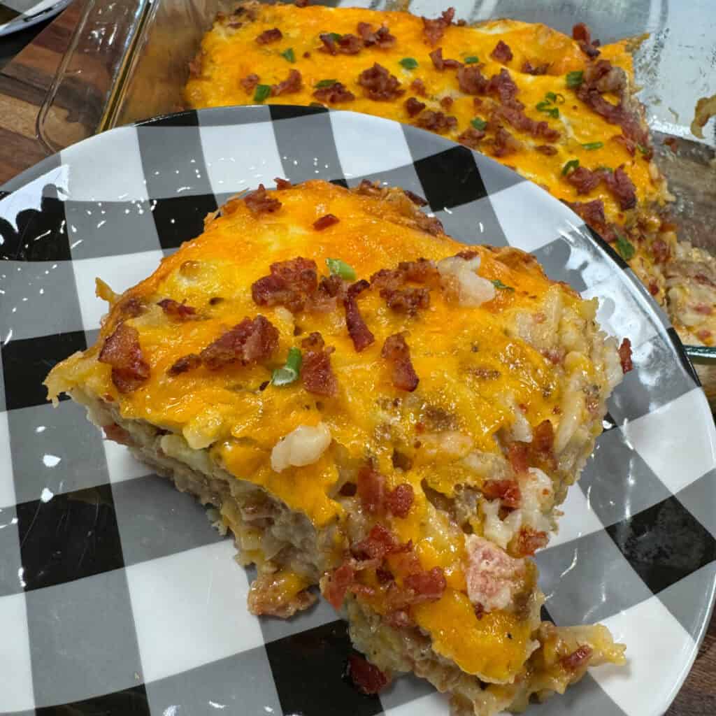 Loaded Hash Brown Breakfast Casserole