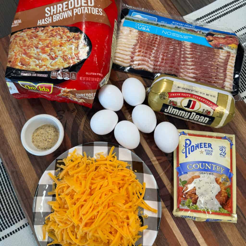 Loaded Hash Brown Breakfast Casserole