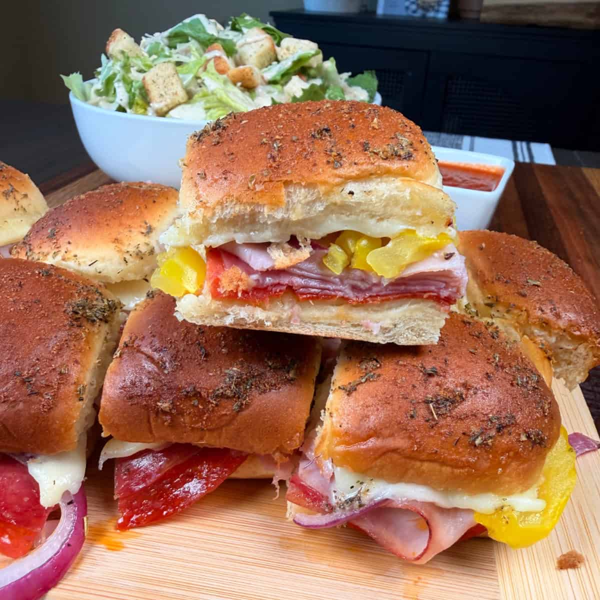 Easy Italian Sliders