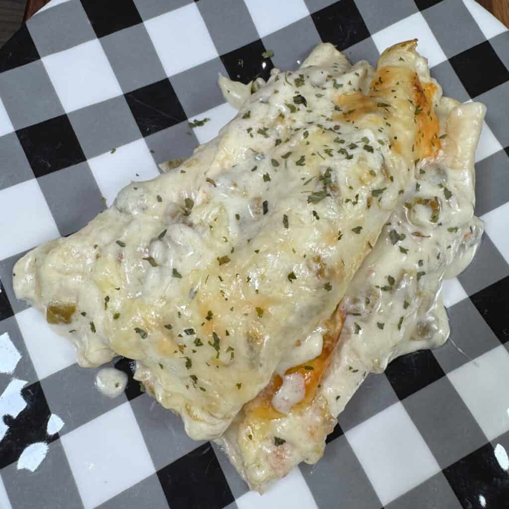 White Chicken Enchiladas 