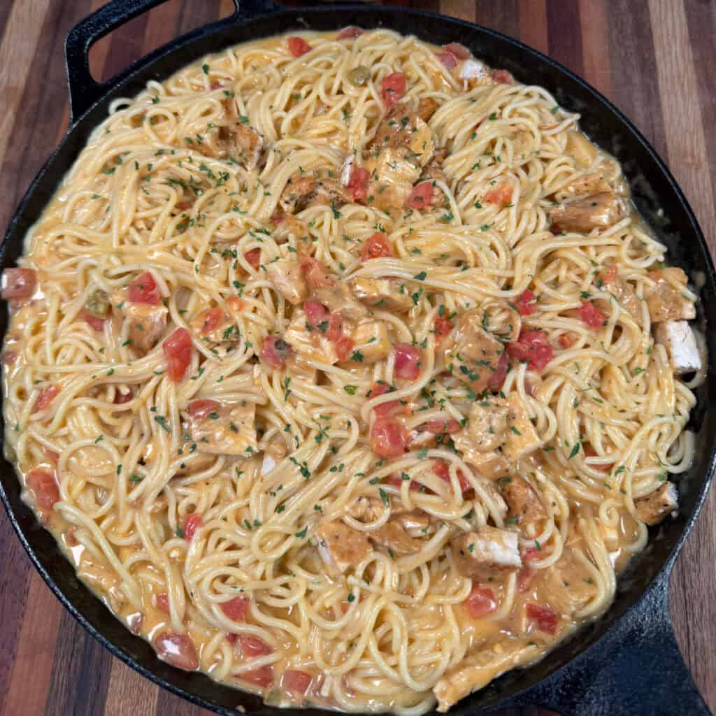 Easy Chicken Spaghetti