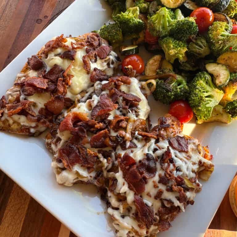 Parmesan Garlic Smothered Chicken