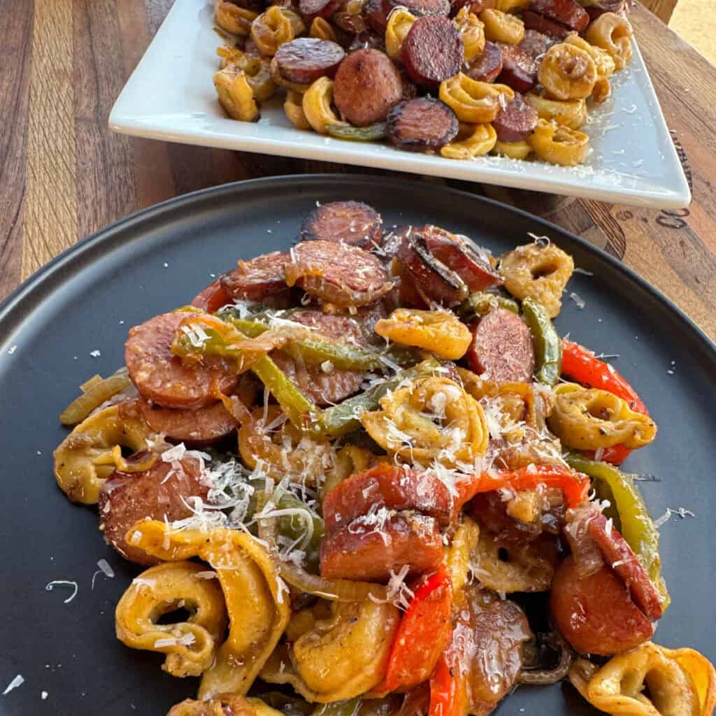 Kielbasa Tortellini and Veggies