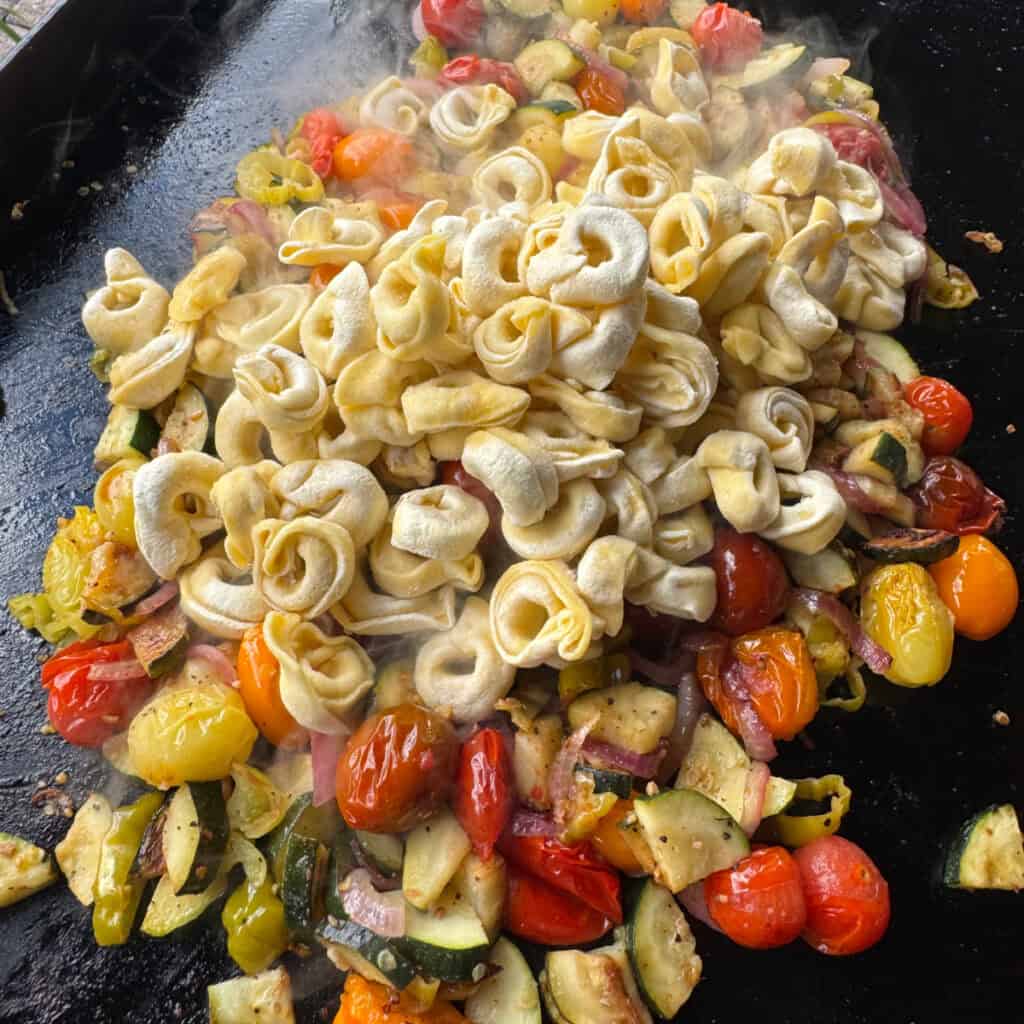 Tortellini  and Veggies 