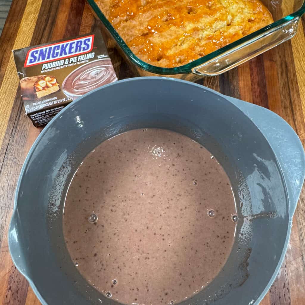 Snickers Pudding