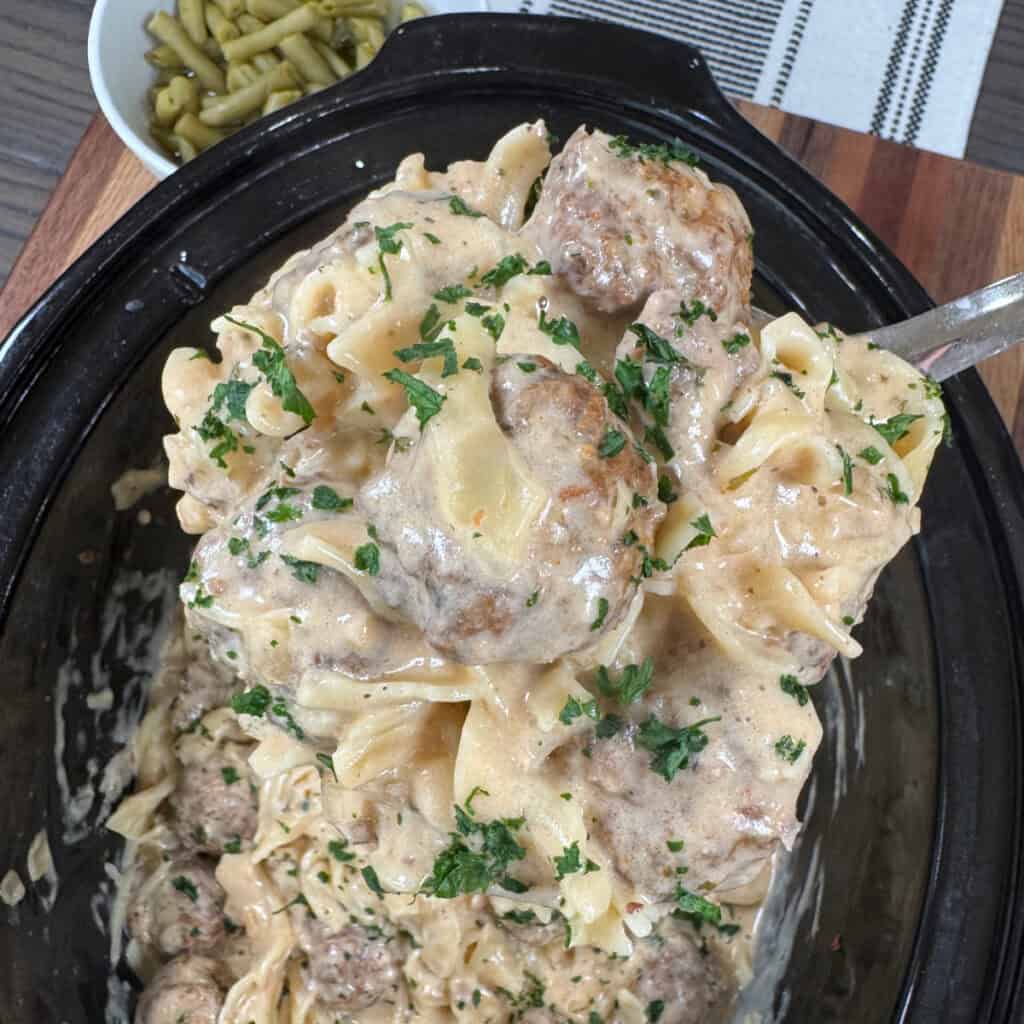 Crockpot Swedish Meatballs