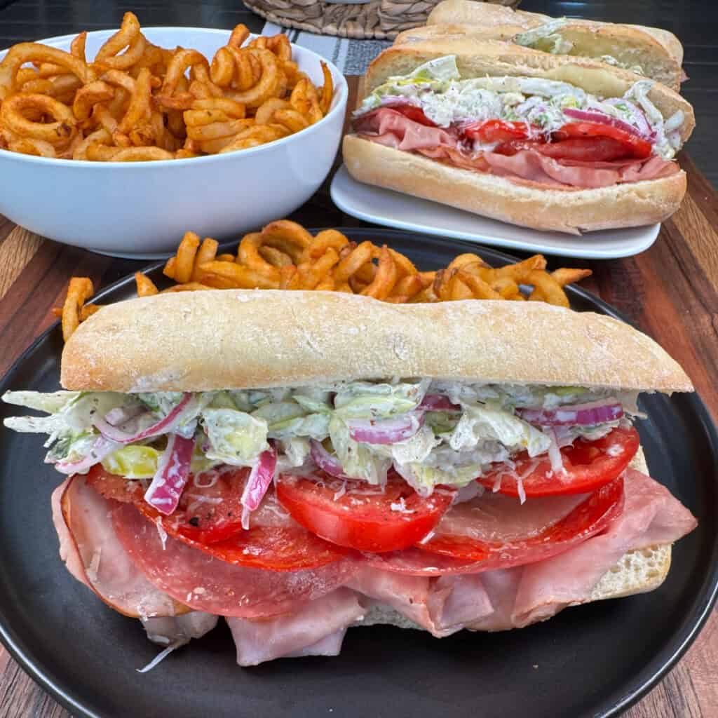 Grinder Salad Sandwiches