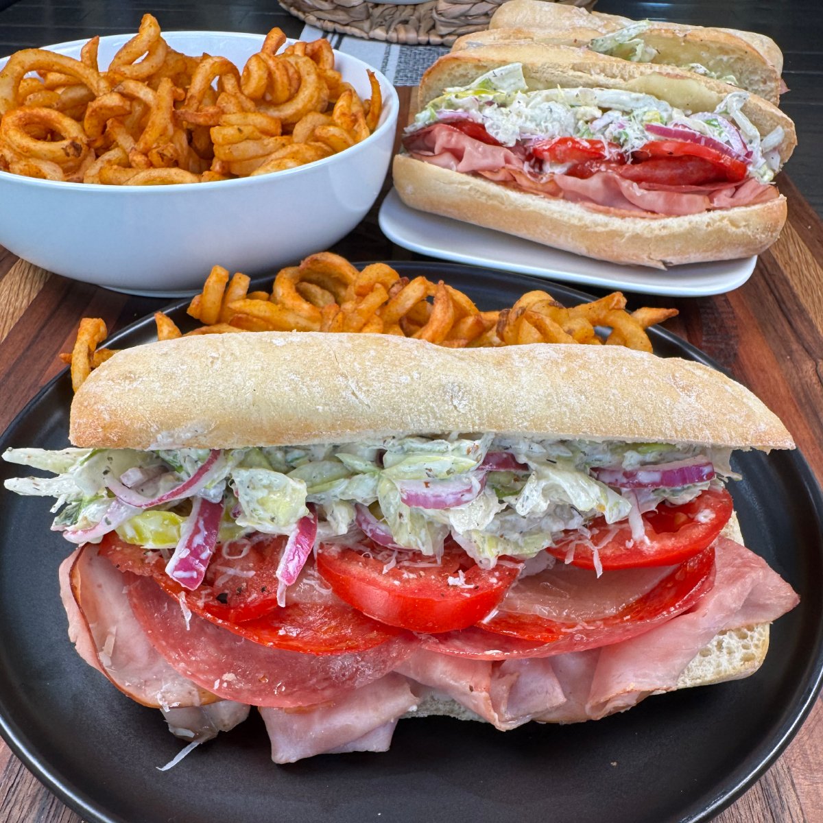 Grinder Salad Sandwiches