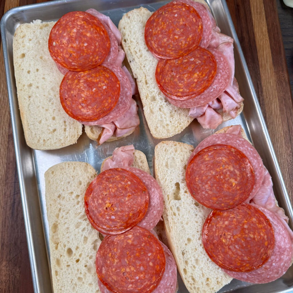 Grinder Salad Sandwiches