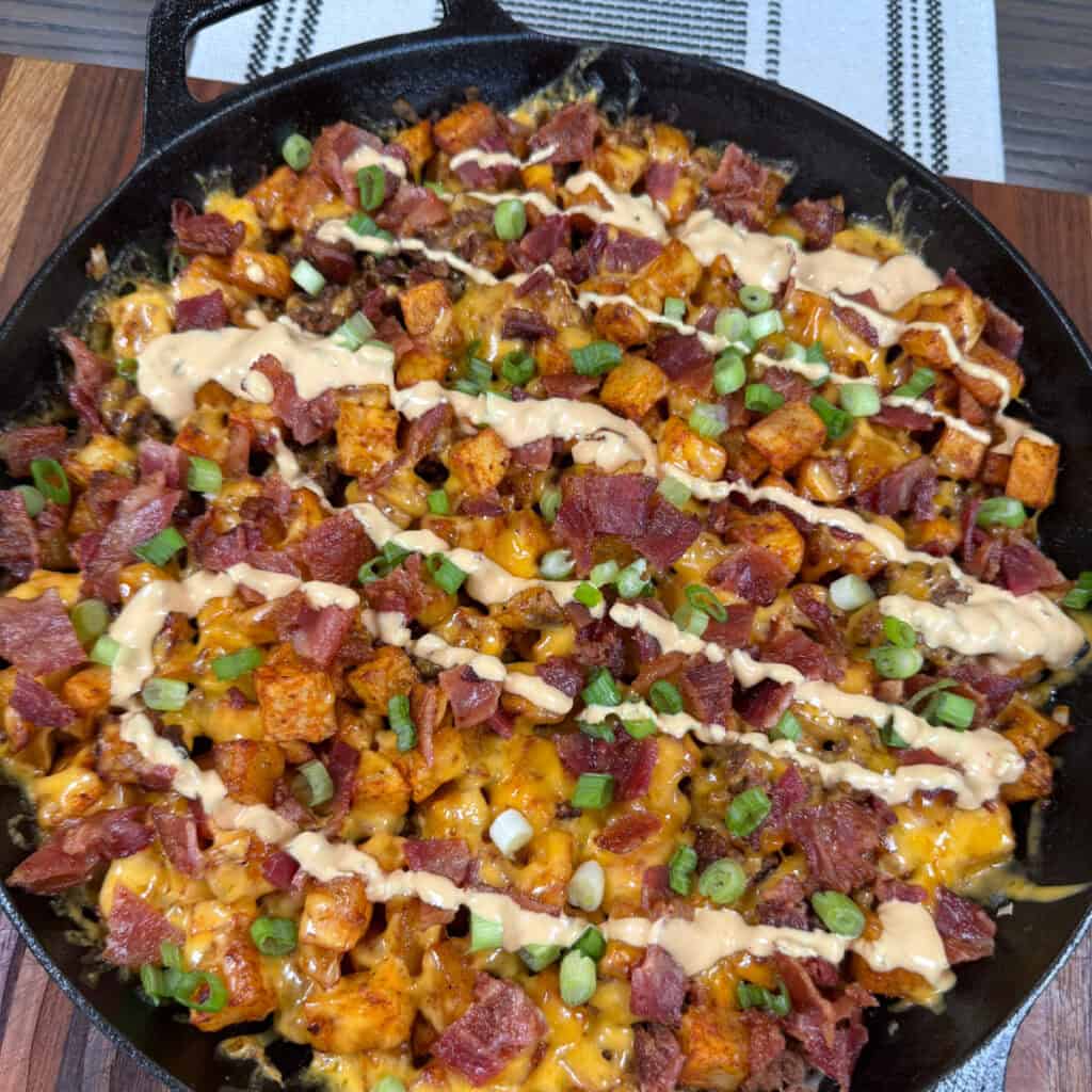 Cheeseburger Potato Skillet