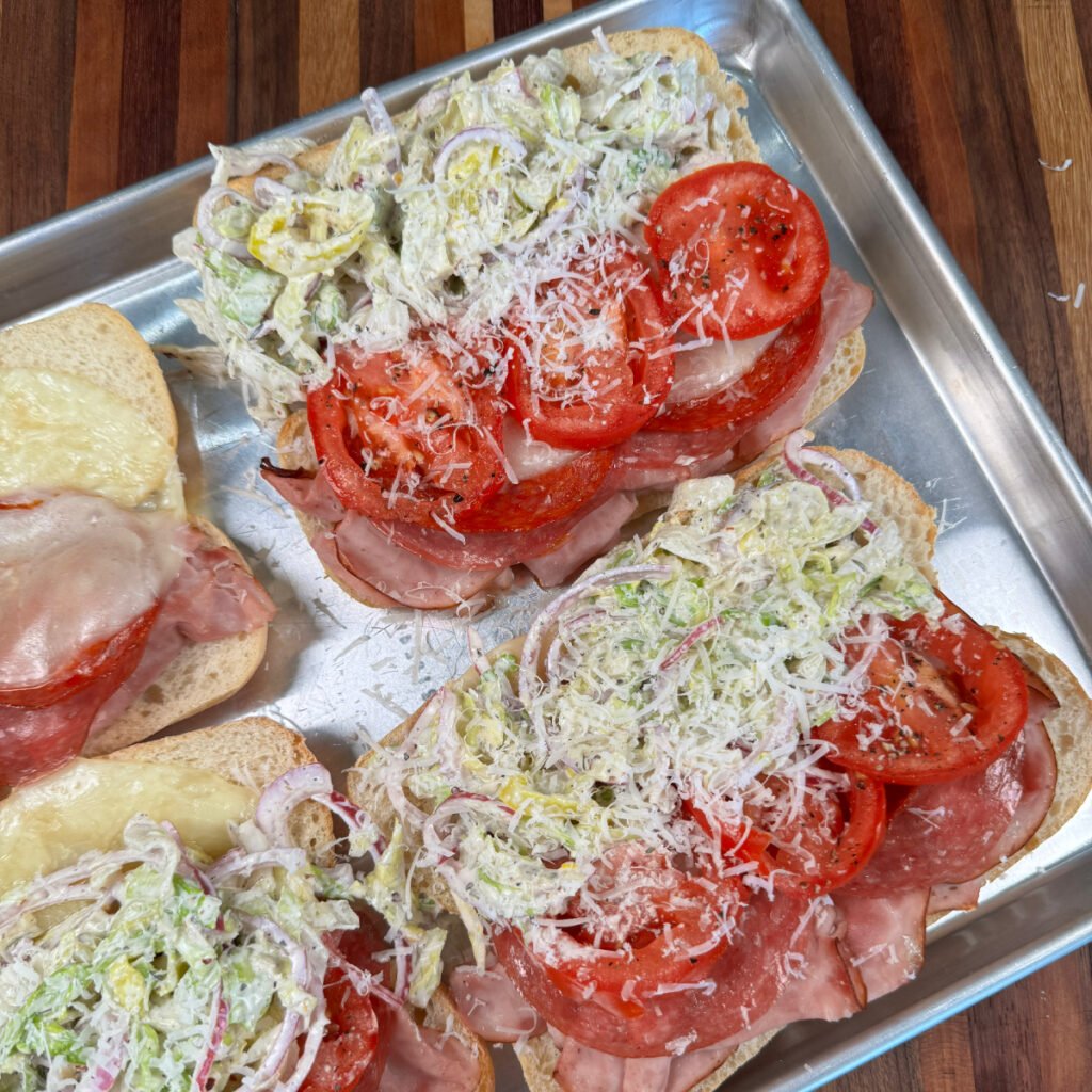 Grinder Salad Sandwiches