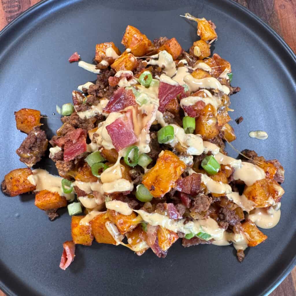 Cheeseburger Potato Skillet