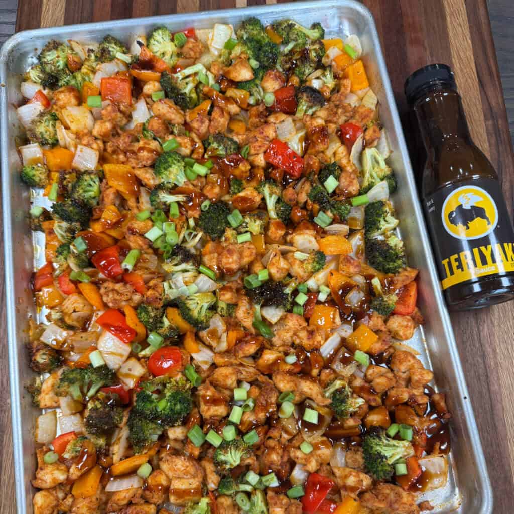 Teriyaki Chicken Sheet Pan Meal