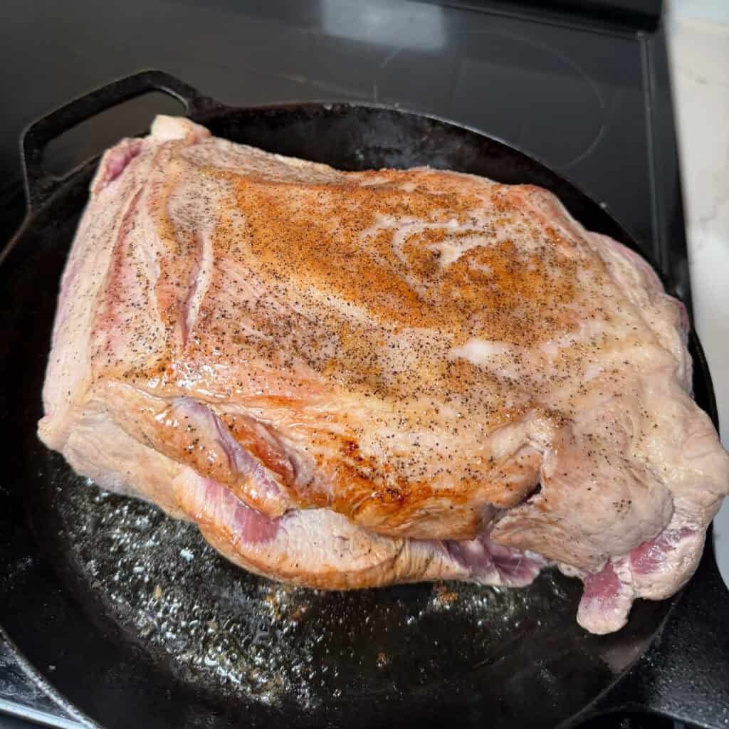 Seared meat