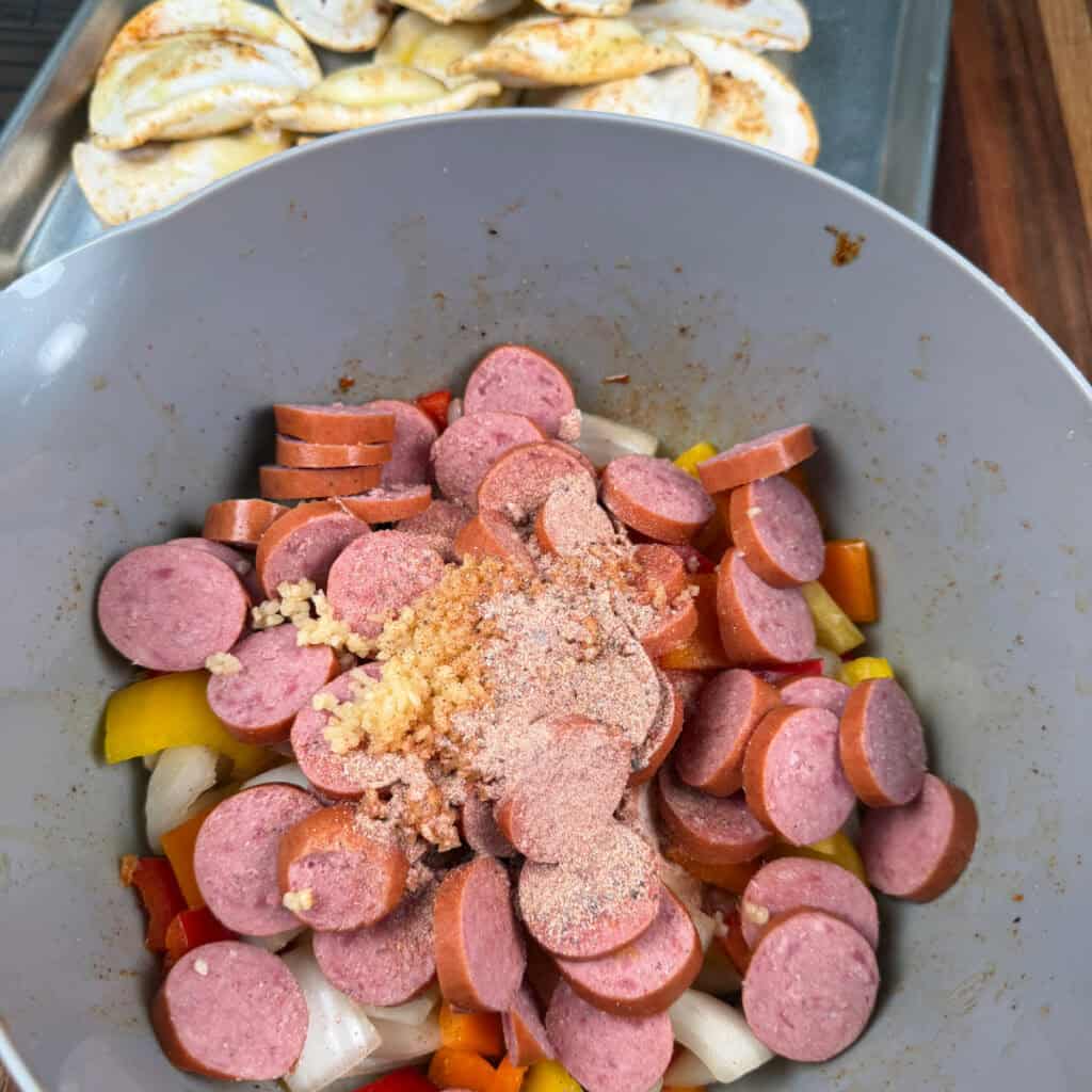 Kielbasa and Veggies