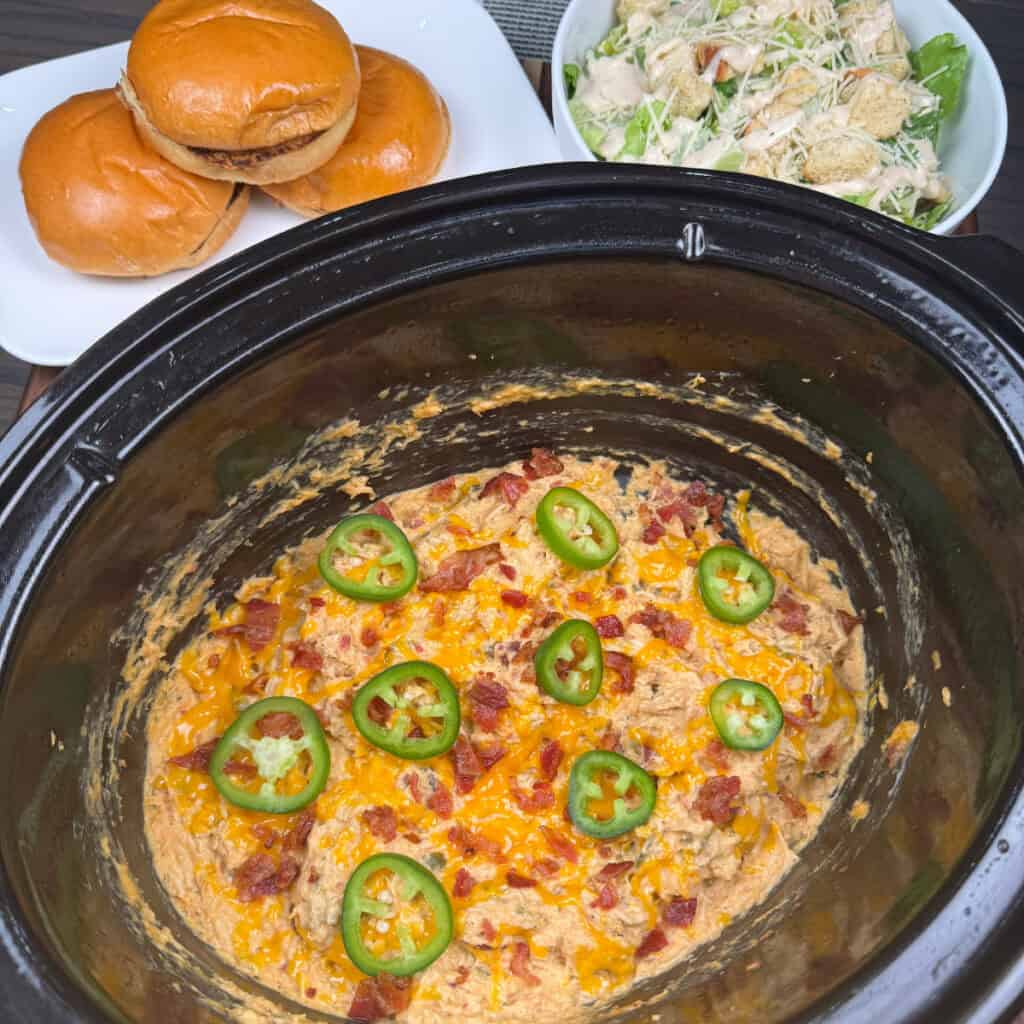 Crockpot Jalapeno Crack Chicken Sandwiches