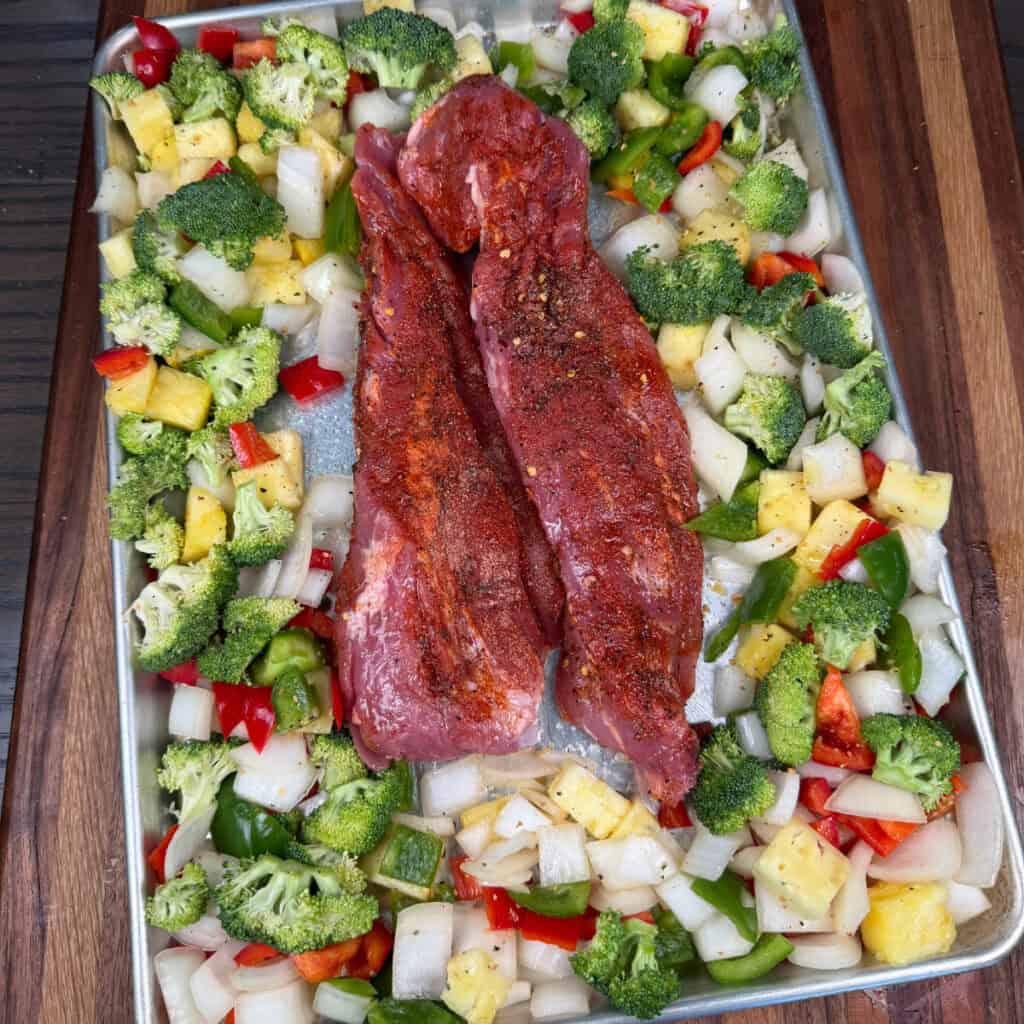 Sheet Pan Pork Tenderloin