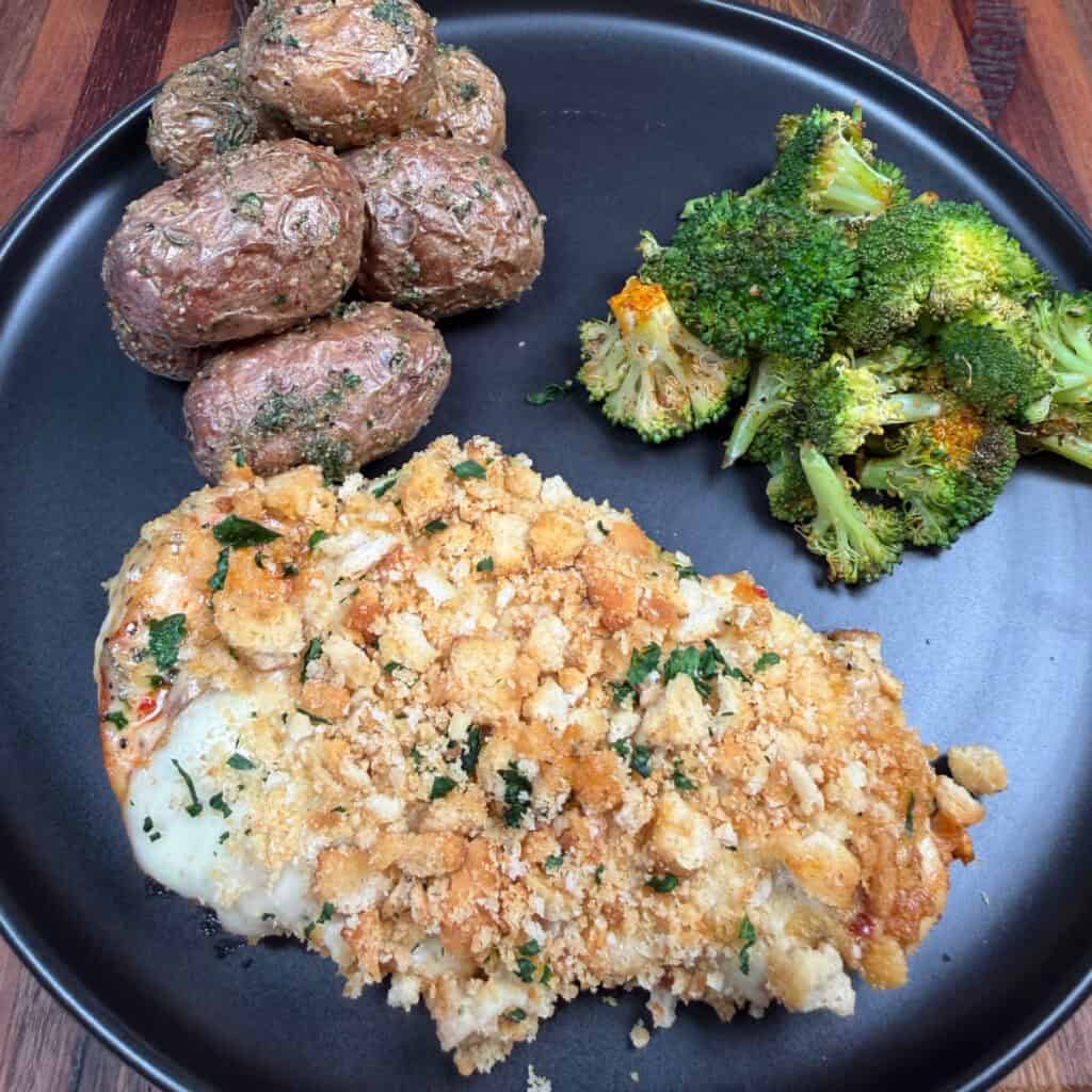 One Pan Parmesan Garlic Chicken