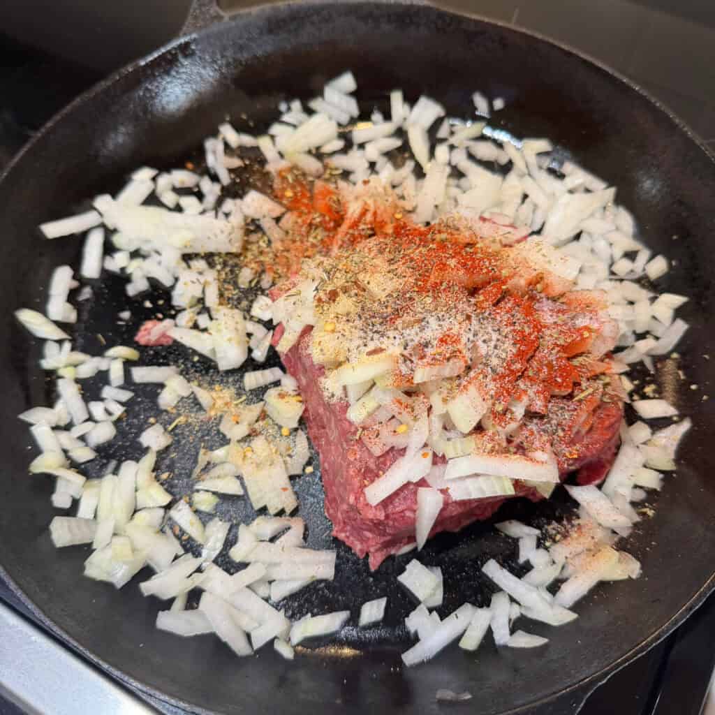 Seasoned Ground beef